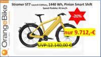 S-Pedelec Stromer ST7 LE - statt UVP 12.140,- € - Launch Edition, Speed-Pedelec 45 km/h, 1440 Wh, Pinion Smart Shift, Gates Riemen, Pendler „OrangeBikeConcept Karlsruhe E-Bike Elektro Fahrrad" 6355 Baden-Württemberg - Karlsruhe Vorschau