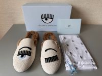 Chiara Ferragni Mules Gr 38 Glitzer Offwhite/Weiß Berlin - Steglitz Vorschau