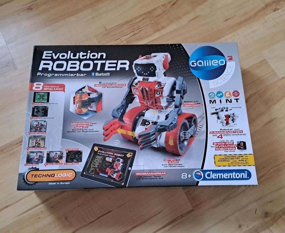 Galileo Science Evolution Roboter programmierbar Bluetooth OVP in St Gangloff