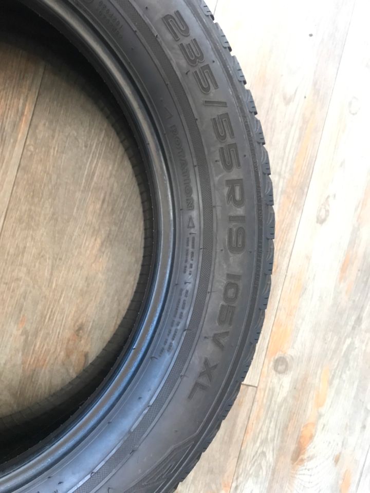 2x Winterreifen Nokian WR SUV 3 235/55R19 105V XL in Minden