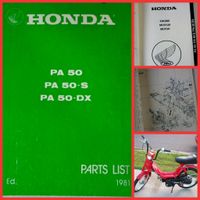 HONDA • PA50/PA50-S/PA50-DX • Ersatzteile-Katalog • 81 Saarland - Neunkirchen Vorschau