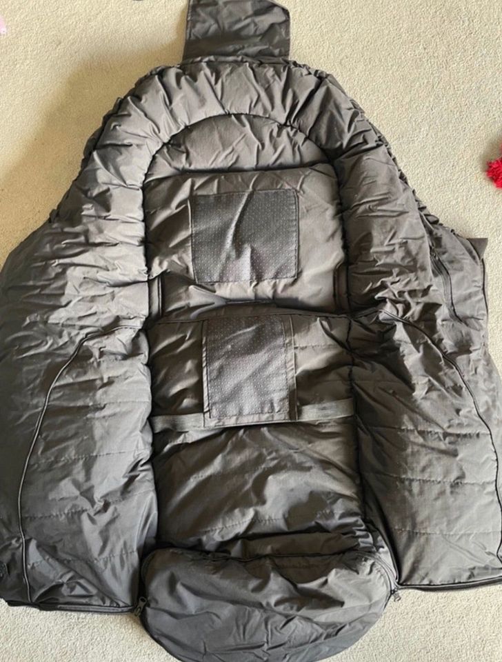 altabebe Baby Fußsack Wintersack Gr. 90 cm schwarz neuwertig in Wetzlar