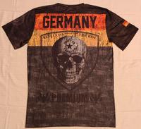 T-Shirt Germany mit Totenkopf Sachsen - Lichtenberg Vorschau