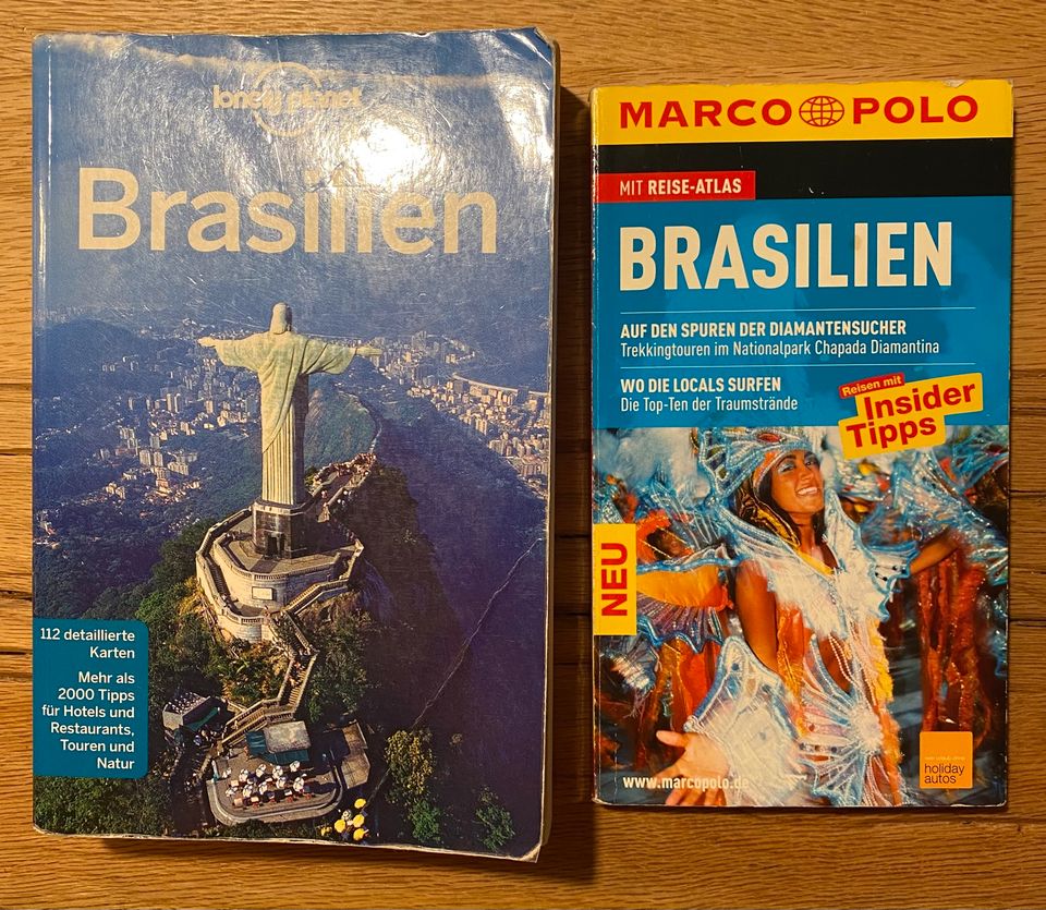 2 Reiseführer Brasilien von Lonely Planet und Marco Polo in Oberursel (Taunus)