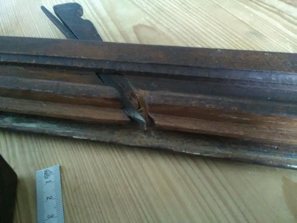 Werkzeug Hobel antik Fugenhobel 1 Paar für 18€ in Oppach