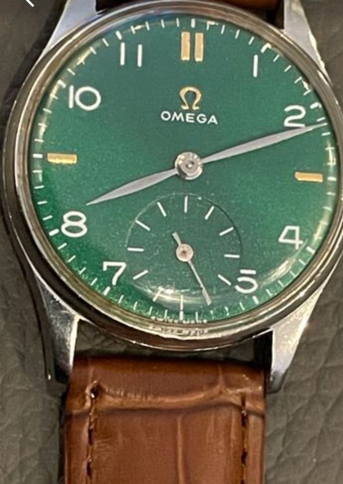 Omega Grün Dial Handaufzug in Berlin