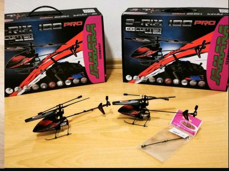 2x Rc Helikopter E-rix 100 Pro 2,4 GHz Micro Series heli in Gütersloh