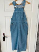 Latzkleid blau-weiß fein gestreift Benetton Gr. 36 Niedersachsen - Langwedel Vorschau