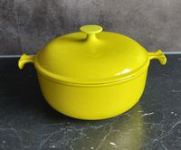 ‼️Le Creuset vintage Enzo Mari Bräter/ Topf 23 cm. Harmonic grün Nordrhein-Westfalen - Kranenburg Vorschau