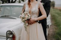Wunderschönes Brautkleid / Hochzeitskleid von Ida Torez Sachsen - Naunhof Vorschau