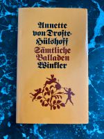 Anette v. Droste-Hülshoff, Sämtl. Balladen, Winkler Baden-Württemberg - Ulm Vorschau