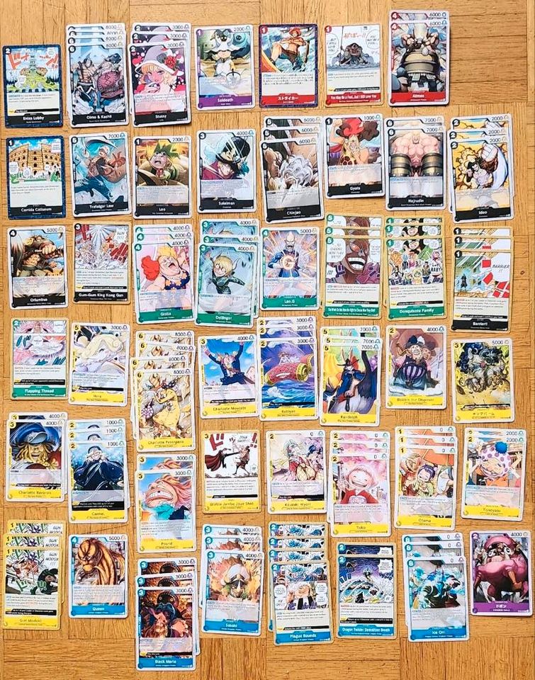 One Piece Card Game (engl./jp.) zum Tausch! in München