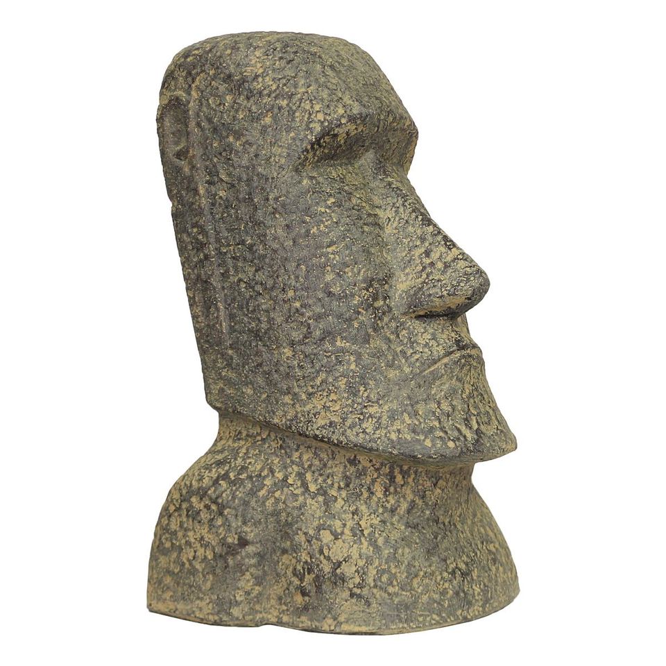 Osterinsel Moai Kopf Stein Steinfigur Gartenfigur Figur 40 cm in Bochum