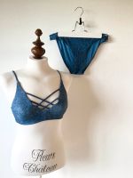 Bikini Set Jeans Design Bademode blau meliert sportlich 36 Bayern - Ustersbach Vorschau