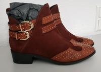 BRONX STIEFELETTE BIKER BOOTS LEDER NIETEN GR. 41 NEU OVP! Niedersachsen - Herzberg am Harz Vorschau