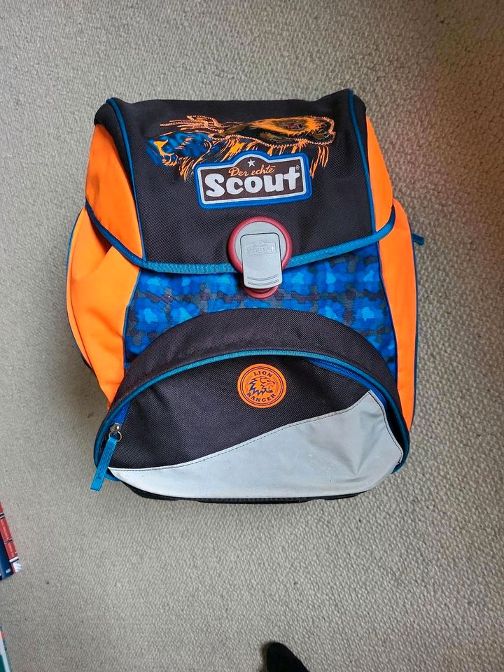 Ranzen Schulranzen Schultasche Tornister Scout Alpha Lion Löwe in Bonn