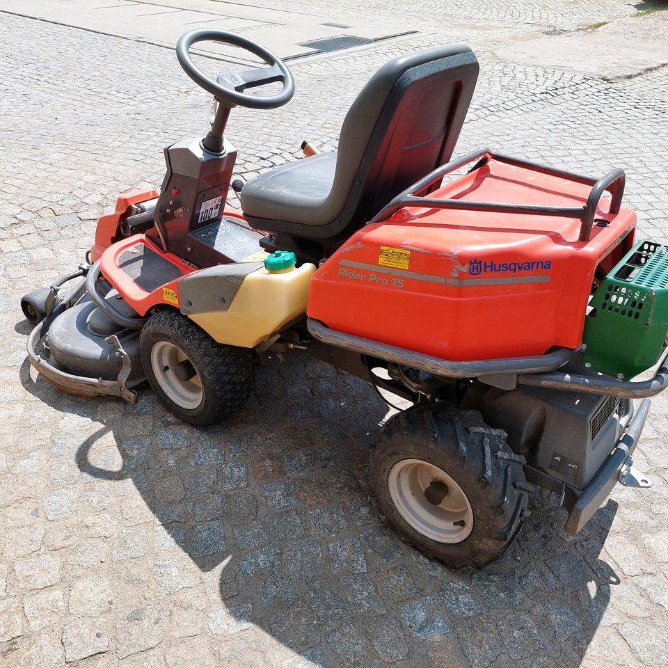 Husqvarna Rider Mulcher Mäher Traktor Aufsitzmäher Rasentraktor in