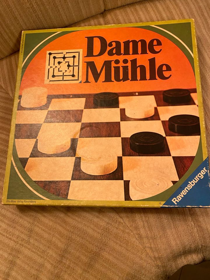 Ravensburger Schach Dame Mühle 1976 in Göppingen