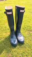 Hunter Gummistiefel 38 blau/grau eher 37 Schleswig-Holstein - Tangstedt  Vorschau