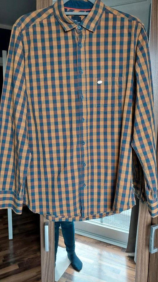 Engbers Herren Hemd Bluse kariert Gr. M braun/blau NEU in Hamburg