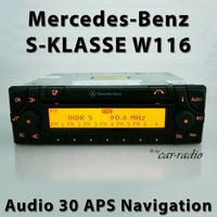 Original Mercedes Audio 30 APS W116 Navigationssystem S-Klasse Nordrhein-Westfalen - Gütersloh Vorschau