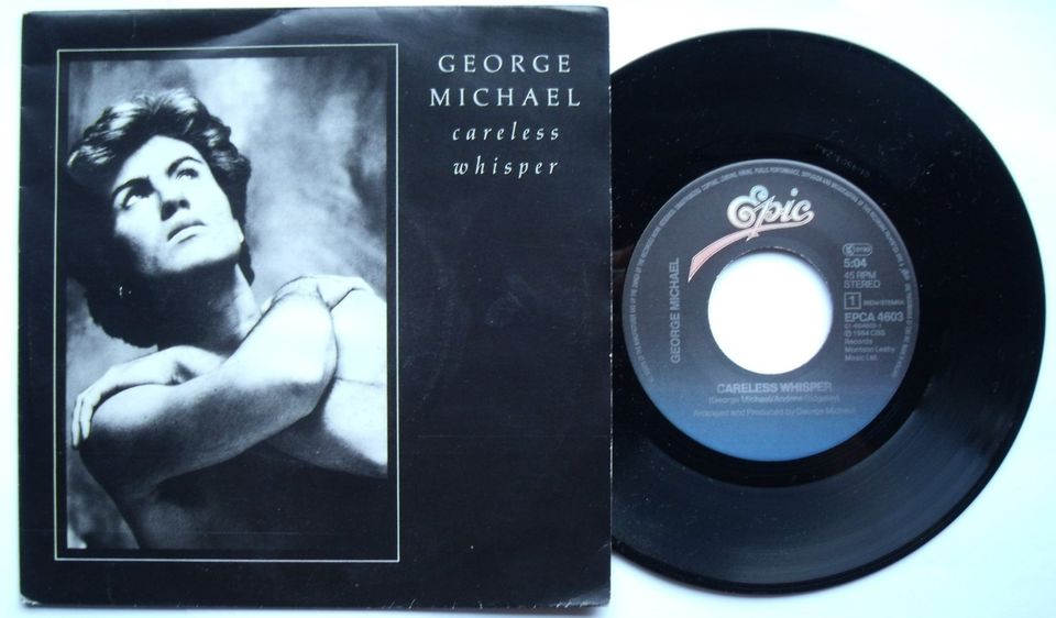 GEORGE MICHAEL CARELESS WHISPER Vinyl Single in Wesel