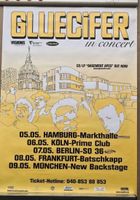GLUECIFER Konzert Plakat in A1 Berlin - Neukölln Vorschau