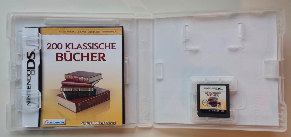 Nintendo DS-Spiel 200 klassische Bücher wie NEU Buch Klassiker in Elze