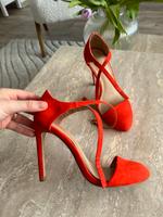 Zara high heels gr. 36 Knall orange Bremen - Blumenthal Vorschau
