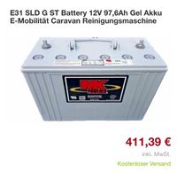 Gel Akku Batterie 12V 100ah MK Powered Boot Caravan Nordrhein-Westfalen - Haan Vorschau
