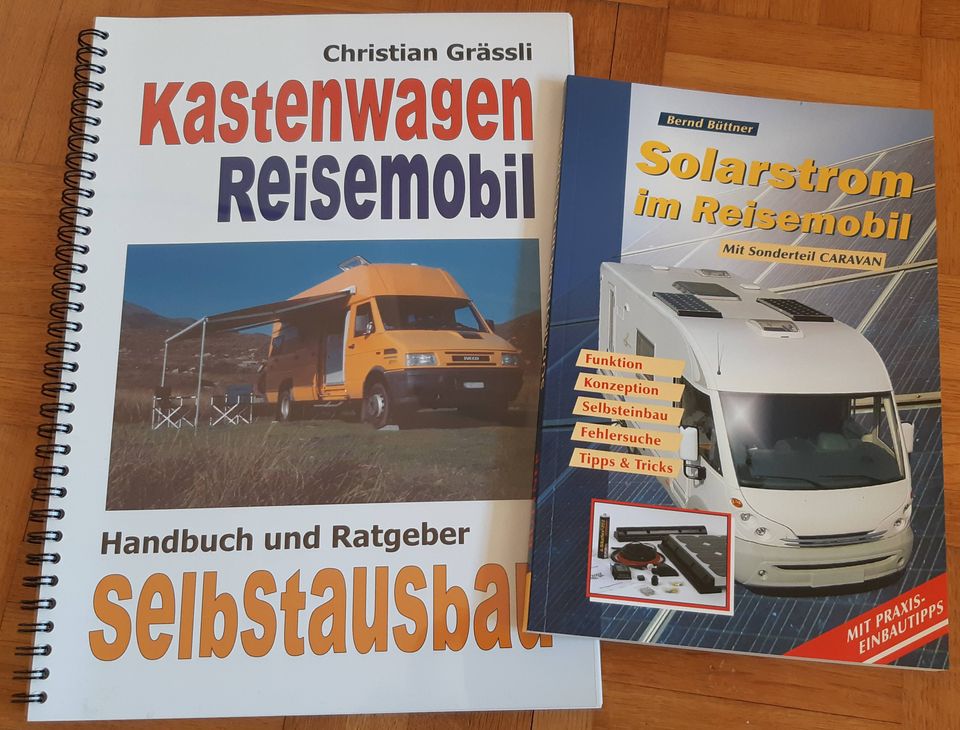 Bücher Reisemobilausbau und Solarstrom in Eckersdorf