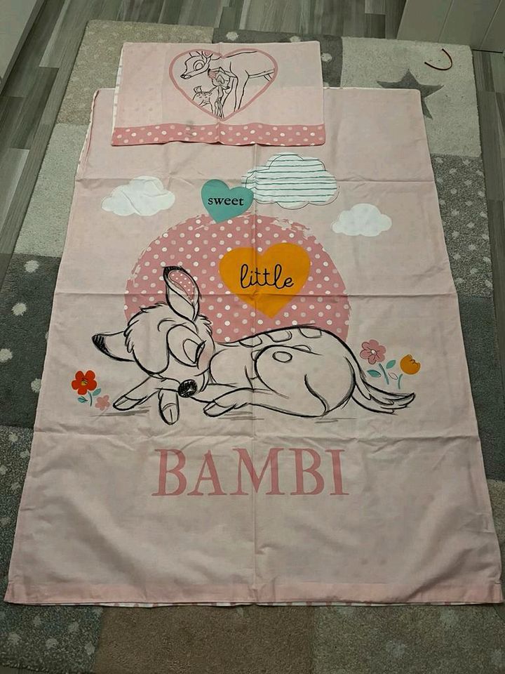 Disney Bambi Baby Bettwäsche-Set für Kopfkissen Bettdecke in Köln