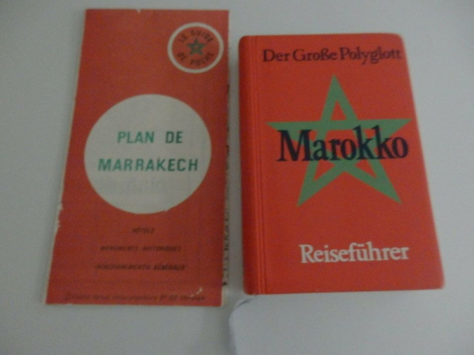 Marokko Reiseführer, Marrakech Stadtplan in Baiersbronn