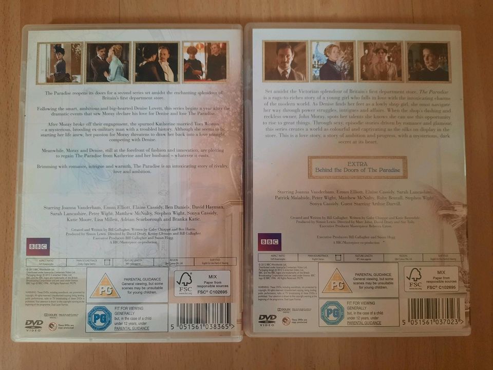 DVD Boxset The Paradise UK Version Staffel 1+2 ENGLISCH in Berlin