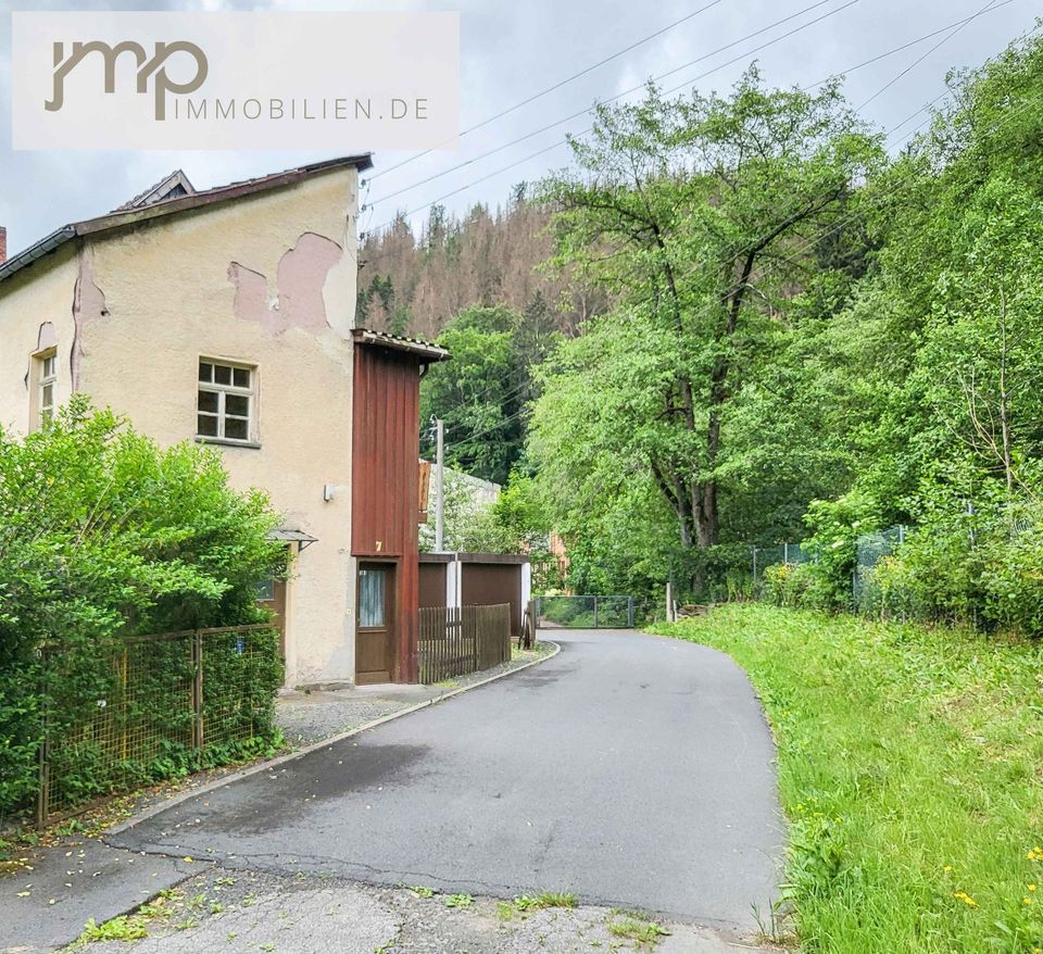 Handwerker aufgepasst! Schönes Haus am Waldrand, Renovierungsbedürftig mit gutem Fundament! in Sonneberg