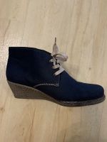 Stiefelette blau Gr. 40, Stiefel/Schuh mit Keilabsatz, ungetragen Baden-Württemberg - Kirchheim unter Teck Vorschau