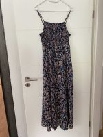 Sommerkleid Gr L dunkelblau Blumen Muster Kleid lang Hessen - Darmstadt Vorschau