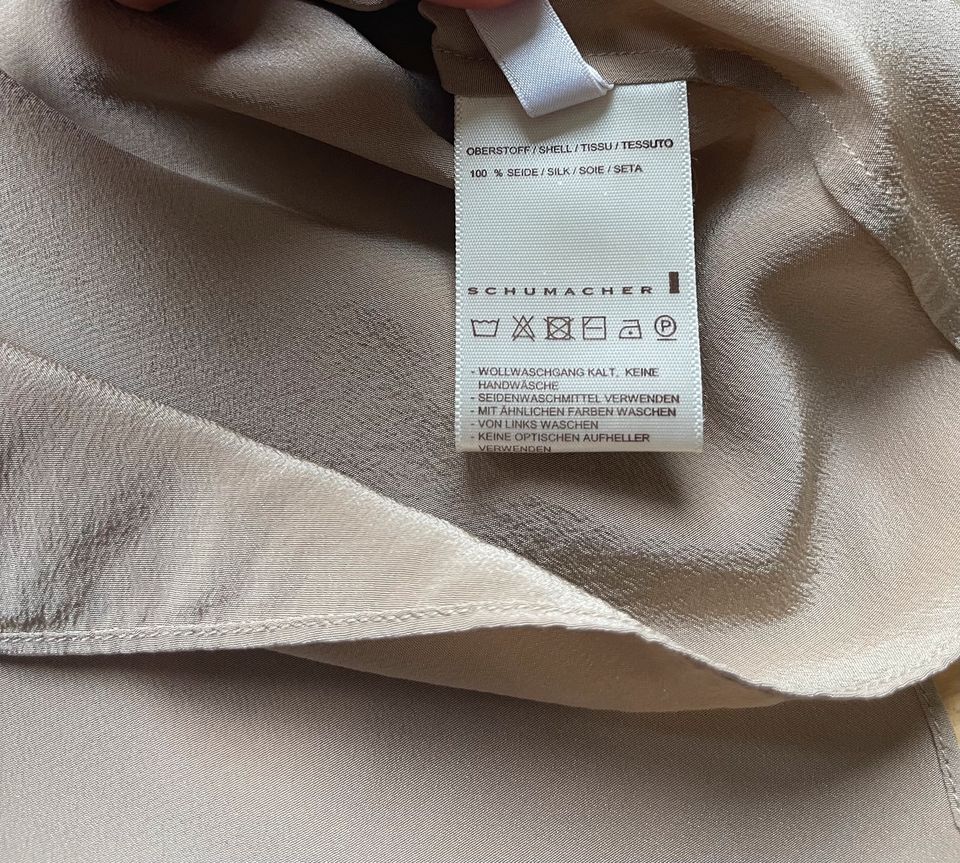 Dorothee Schumacher Shirt/kurzarm Bluse Gr.1 /36 beige neuwertig in Dudeldorf - Ordorf