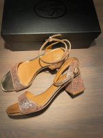 Ash Sandalette Riemchensandale Roségold Glitzer Glamour Gr.39 NEU Eimsbüttel - Hamburg Harvestehude Vorschau