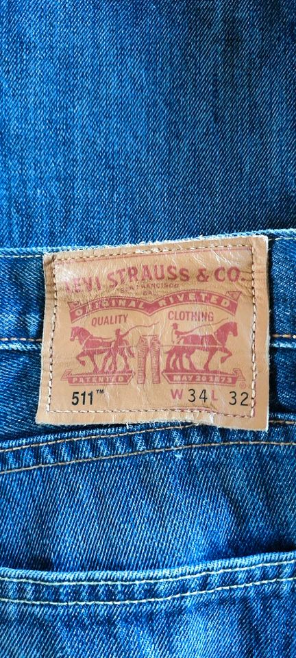 Levi's Jeans 511, Herren, Größe 34 /30 in Eppelheim