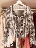 Zara Bluse Tunika gestreift boho Stickerei S Brandenburg - Werder (Havel) Vorschau