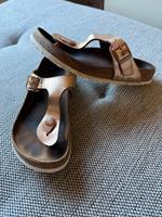 Birkenstock Gizeh Sandalen Zehenschuhe rosegold Leder Gr.36 Rheinland-Pfalz - Contwig Vorschau