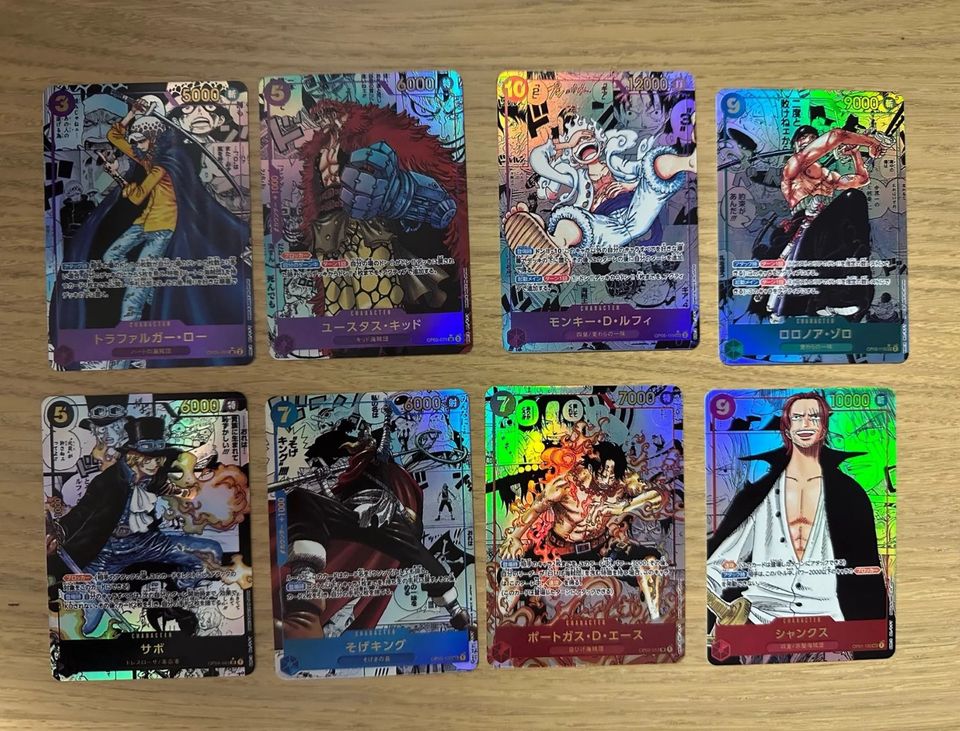 One piece Manga rare Custom 8er Set = 35€ in Rohrdorf