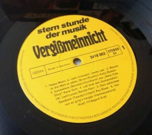 PC Vinyl LP Vergißmeinnicht - Stern-Stunde Der Musik James Last K in Augsburg