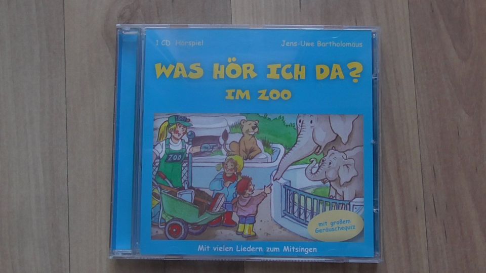 CD Hörspiel "Was hör ich da? Im Zoo" in Mannheim