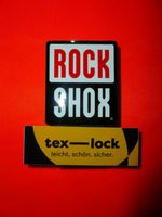 2 neue Fahrradaufkleber "Rock Shox & tex-lock vom August 2021* Baden-Württemberg - Schopfheim Vorschau