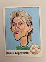 Panini - WM 86 - Vizeweltmeister - Karikatur Klaus Augenthaler Baden-Württemberg - Tübingen Vorschau