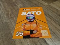 1 Autogramm MARINO SATO  WEC 2024 McLaren Motorsport United AS Sachsen - Chemnitz Vorschau