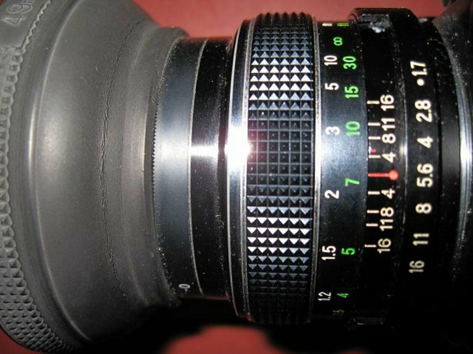 Spiegelreflexkamera Porst reflex C-TL mit Objektiv 1:1,7/ 50 mm in Zirndorf