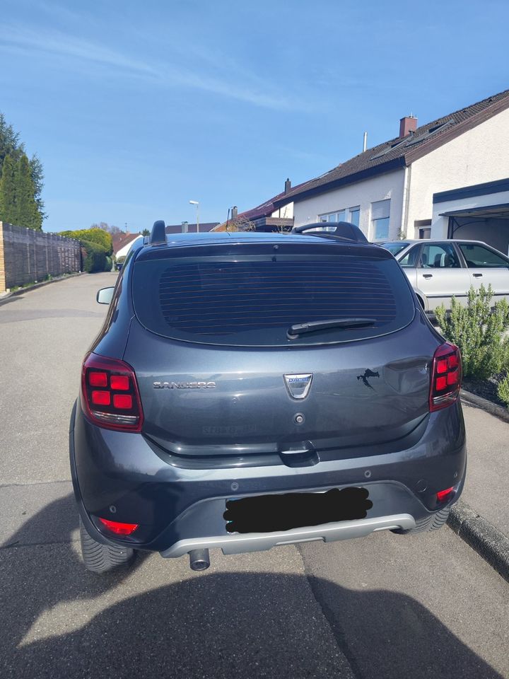 Dacia Sandero Stepway LPG Benzin TOPAUSSTATTUNG NAVI Sitzheizung in Dettenhausen